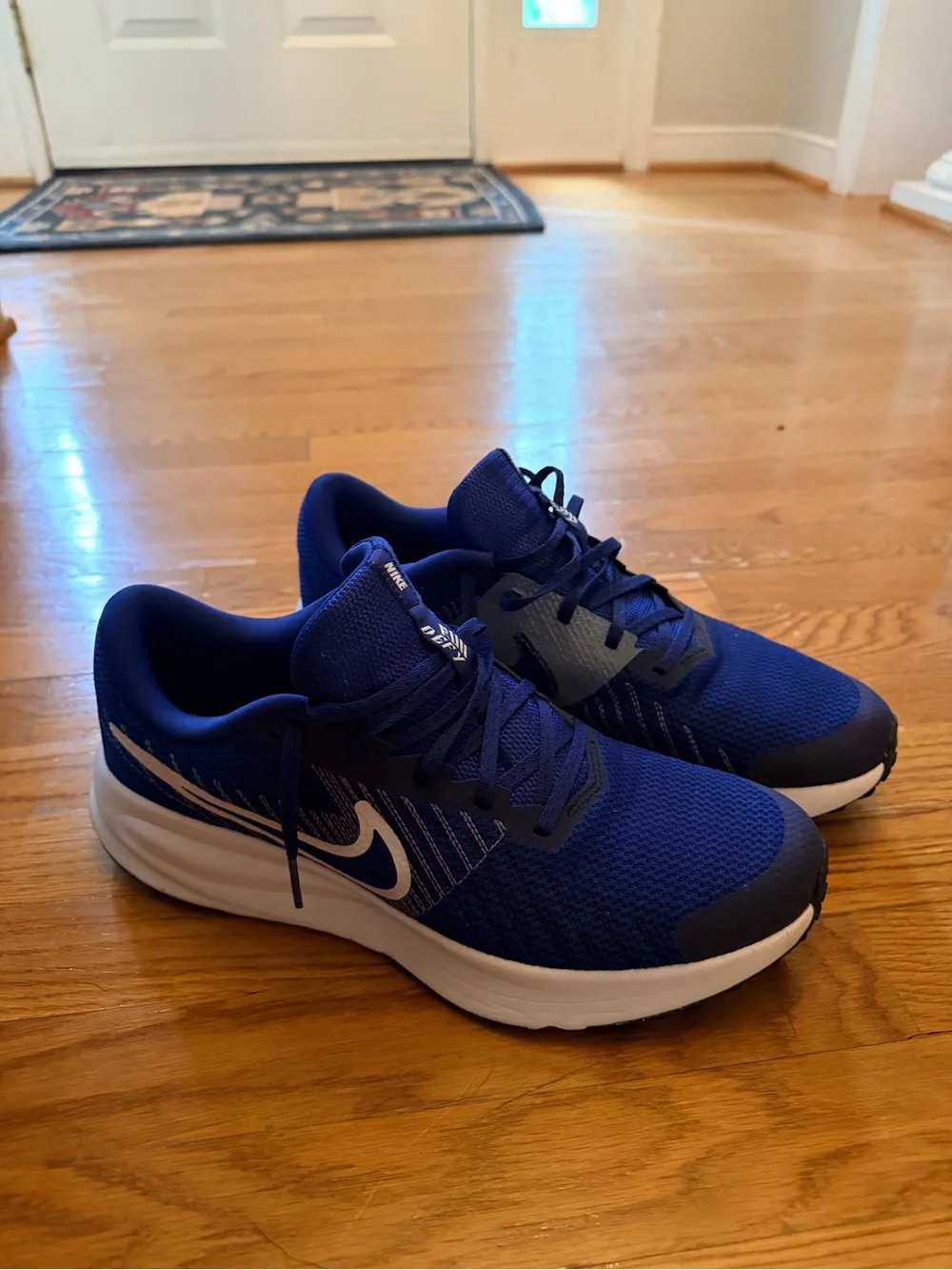 Nike Men's Running Shoe - Royal Blue with White Accent